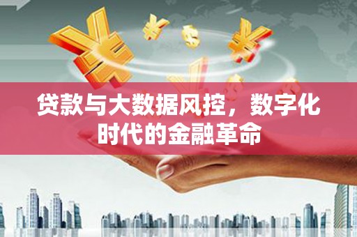 石城贷款与大数据风控，数字化时代的金融革命