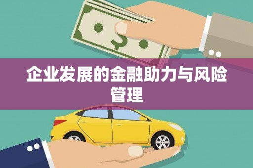 石城企业发展的金融助力与风险管理