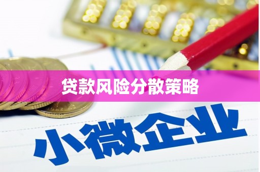 石城贷款风险分散策略