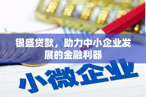 石城银盛贷款，助力中小企业发展的金融利器