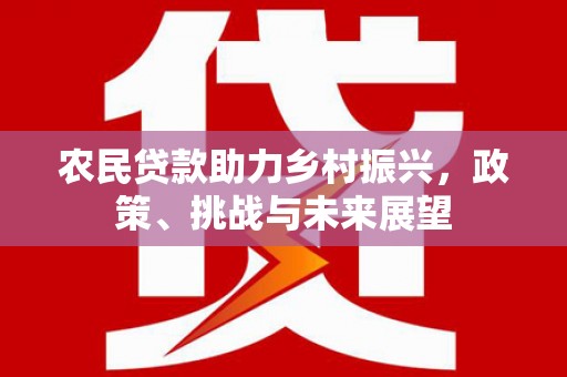 石城农民贷款助力乡村振兴，政策、挑战与未来展望