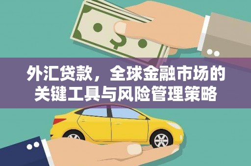 石城外汇贷款，全球金融市场的关键工具与风险管理策略