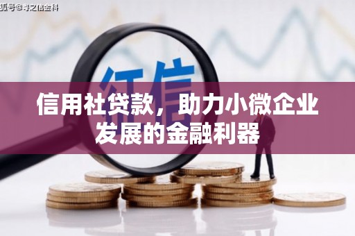 石城信用社贷款，助力小微企业发展的金融利器