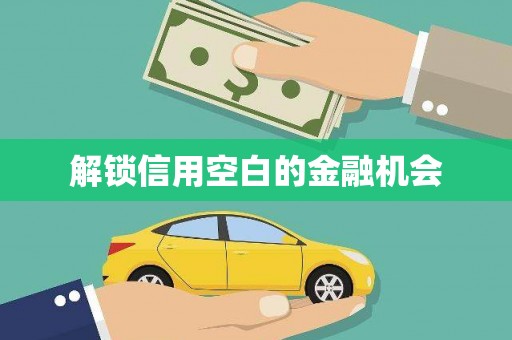 石城解锁信用空白的金融机会