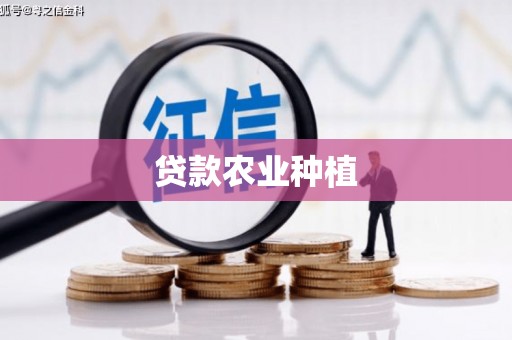 石城贷款农业种植